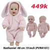 {Đủ mẫu, Giá Sỉ} Búp Bê Tái Sinh Nhựa Mềm Cao Cấp Nathaniel  48 cm 19 inch Mô Hình Búp Bê Tiền Sản