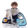 (Đủ mẫu) Búp Bê Tái Sinh Thân Gòn  Pinky NPK 60 cm = 24 inch Pinky Reborn Vinyl Doll