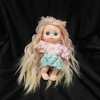 89k = Búp Bê Tái Sinh Nhựa mềm 5 inch 12 cm Vinyl reborn Baby Doll (tóc dán, bán i hình)