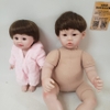 Phụ Kiện Tóc Tơ Giả Bằng Lụa Chịu Nhiệt Tóc Cho Búp Bê Tái sinh 55 cm = 22 inch Doll, Búp Bê 20 cm ixdoll
