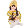 Búp Bê Tái Sinh KEIUMI Ăn Ngón Tay Thân Gòn 60 cm = 24 inch Reborn Vinyl Doll