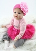 (Đủ mẫu) Búp Bê Tái Sinh 55 cm = 22 inch Thân Gòn Mềm Mại  NPK Reborn Vinyl Doll (Hàng Tồn Kho}