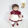 Búp Bê Tái Sinh 40 cm -16 inch Thân Gòn Mềm Mại NPK  Reborn Vinyl Doll