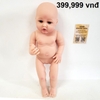 Búp Bê Tái Sinh Thân Nhựa Mềm Mại 55 cm = 22 inch Reborn Silicon Vinyl Doll