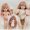 Phụ Kiện Tóc Tơ Giả Bằng Lụa Chịu Nhiệt Tóc Cho Búp Bê Tái sinh 55 cm = 22 inch Doll, Búp Bê 20 cm ixdoll