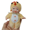 [Đủ mẫu] Búp Bê Tái Sinh Nhựa mềm 12 cm - Vinyl reborn Baby 5 inch Doll