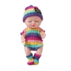 Búp Bê Em Bé Sơ Sinh Ngủ Đông 11 cm 3,5 inch Kèm Trang Phục Sleeping Doll 