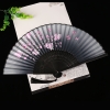 Quạt Xếp Vải Lụa Phong Cách Cổ Trang Trung Quốc  Cầm Tay 21 Cm Màu Săc Tươi Sáng Giao Ngẫu Nhiên PVN5916