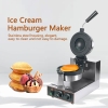 Máy Làm Burger Đĩa Bay Nhỏ 100 mm UFO 1200 W Ice Cream Hamburger Maker 220V PVN5149
