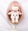 Phụ Kiện Tóc Tơ Giả Bằng Lụa Chịu Nhiệt Tóc Cho Búp Bê Tái sinh 55 cm = 22 inch Doll, Búp Bê 20 cm ixdoll