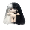 Phụ Kiện Tóc Tơ Giả Bằng Lụa Chịu Nhiệt Tóc Cho Búp Bê Tái sinh 55 cm = 22 inch Doll, Búp Bê 20 cm ixdoll
