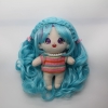 Phụ Kiện Tóc Tơ Giả Bằng Lụa Chịu Nhiệt Tóc Cho Búp Bê Tái sinh 55 cm = 22 inch Doll, Búp Bê 20 cm ixdoll