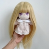 Phụ Kiện Tóc Tơ Giả Bằng Lụa Chịu Nhiệt Tóc Cho Búp Bê Tái sinh 55 cm = 22 inch Doll, Búp Bê 20 cm ixdoll