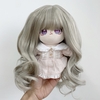 Phụ Kiện Tóc Tơ Giả Bằng Lụa Chịu Nhiệt Tóc Cho Búp Bê Tái sinh 55 cm = 22 inch Doll, Búp Bê 20 cm ixdoll