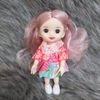 [Đủ mẫu] Búp Bê bjd 12 Khớp 15 cm - BJD 1/8 Mắt 3D Dolls (Tặng áo + giày ngẫu nhiên)