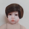 Phụ Kiện Tóc Tơ Giả Bằng Lụa Chịu Nhiệt Tóc Cho Búp Bê Tái sinh 55 cm = 22 inch Doll, Búp Bê 20 cm ixdoll