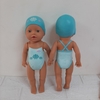 {Xã Kho} Búp Bê Đức Em Bé Biết Bơi 30 cm = 12 inch Zapf Baby Born My First Swim Doll