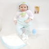 (Đủ mẫu) Búp Bê Tái Sinh 55 cm = 22 inch Thân Gòn Mềm Mại  NPK Reborn Vinyl Doll (Hàng Tồn Kho}