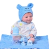 Búp Bê Tái Sinh 40 cm -16 inch Thân Gòn Mềm Mại NPK  Reborn Vinyl Doll