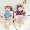 (Đủ mẫu) Búp Bê Tái Sinh 55 cm = 22 inch Thân Gòn Mềm Mại  NPK Reborn Vinyl Doll (Hàng Tồn Kho}