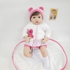 (Đủ mẫu) Búp Bê Tái Sinh 55 cm = 22 inch Thân Gòn Mềm Mại  NPK Reborn Vinyl Doll (Hàng Tồn Kho}