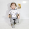 (Đủ mẫu) Búp Bê Tái Sinh 55 cm = 22 inch Thân Gòn Mềm Mại  NPK Reborn Vinyl Doll (Hàng Tồn Kho}