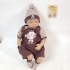 (Đủ mẫu) Búp Bê Tái Sinh 55 cm = 22 inch Thân Gòn Mềm Mại  NPK Reborn Vinyl Doll (Hàng Tồn Kho}