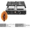 {Đủ Mẫu} Máy Làm Bánh Công Nghiệp Đường Phố Waffle Maker Electric 220V 1500W Machine