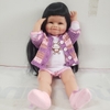 Búp Bê Tái Sinh Thân Nhựa Mềm Mại 55 cm = 22 inch Reborn Silicon Vinyl Doll