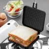 Chảo chiên bánh mì Sandwich Hình VuôngNai Bánh, Chiên Trứng, cắm trại Chống Dính Egg Roll Waffles Barbecue Pan Camping Gas Open Fire Clamp Picnic PVN5102