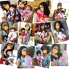 Búp Bê Tái Sinh Thân Nhựa Mềm Mại Bé Bậm Môi  Áo Hồng Tóc Vàng 55 cm = 22 inch KEIUMI Reborn Silicon Vinyl Doll PVN5304