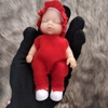 {Hàng Cao Cấp} Búp Bê Ngủ Em Bé Đang Ngủ full silicon 12 cm 5 inch Sleeping Dolls ( kèm giày ngẫu nhiên)