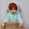 Búp Bê Tái Sinh Thân Nhựa Mềm Mại 55 cm = 22 inch Reborn Silicon Vinyl Doll