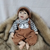 [Đủ mẫu] Búp Bê 55 cm = 22 inch Thân Gòn Mềm Mại  Reborn Silicon Vinyl Doll