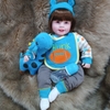[Đủ mẫu] Búp Bê 55 cm = 22 inch Thân Gòn Mềm Mại  Reborn Silicon Vinyl Doll