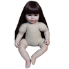 Phụ Kiện Tóc Tơ Giả Bằng Lụa Chịu Nhiệt Tóc Cho Búp Bê Tái sinh 55 cm = 22 inch Doll, Búp Bê 20 cm ixdoll