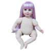[Đủ mẫu] Búp Bê 55 cm = 22 inch Thân Gòn Mềm Mại  Reborn Silicon Vinyl Doll
