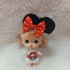 Búp Bê Em Bé Kawaii Mini OB 10 Cm = 3 Inch Kèm Trang Phục Động Vật Dễ Thương
