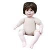 [Đủ mẫu] Búp Bê 55 cm = 22 inch Thân Gòn Mềm Mại  Reborn Silicon Vinyl Doll