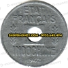 1/4 cent Đông Dương 1941 - 1944
