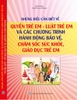 NHỮNG ĐIỀU CẦN BIẾT VỀ QUYỀN TRẺ EM – LUẬT TRẺ EM VÀ CÁC CHƯƠNG TRÌNH, HÀNH ĐỘNG BẢO VỆ, CHĂM SÓC SỨC KHỎE, GIÁO DỤC TRẺ EM