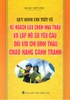 quy định chi tiết về kế hoạch lựa chọn nhà thầu và lập hồ sơ yêu cầu đối với chỉ định thầu, chào hàng cạnh tranh