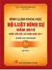 Sách Bình Luận Khoa Học Bộ Luật Hình Sự Năm 2015 Sửa Đổi, Bổ Sung Năm 2017 (Phần Các Tội Phạm) 