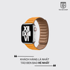 Apple Watch California Poppy Leather
