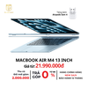 Back to School Táo Đen Shop Macbook Air M4 13 INCH