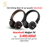 Tai Nghe Marshall Major IV ASH