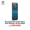 Ốp Pitaka Tactile Woven cho iPhone 16 Pro Max
