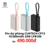 Pin dự phòng Cuktech CP13 - LPB100