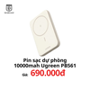 Pin sạc dự phòng không dây 10000mah Ugreen PB561