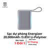 Sạc dự phòng Energizer 20,000mAh /3.85V Li-Polymer